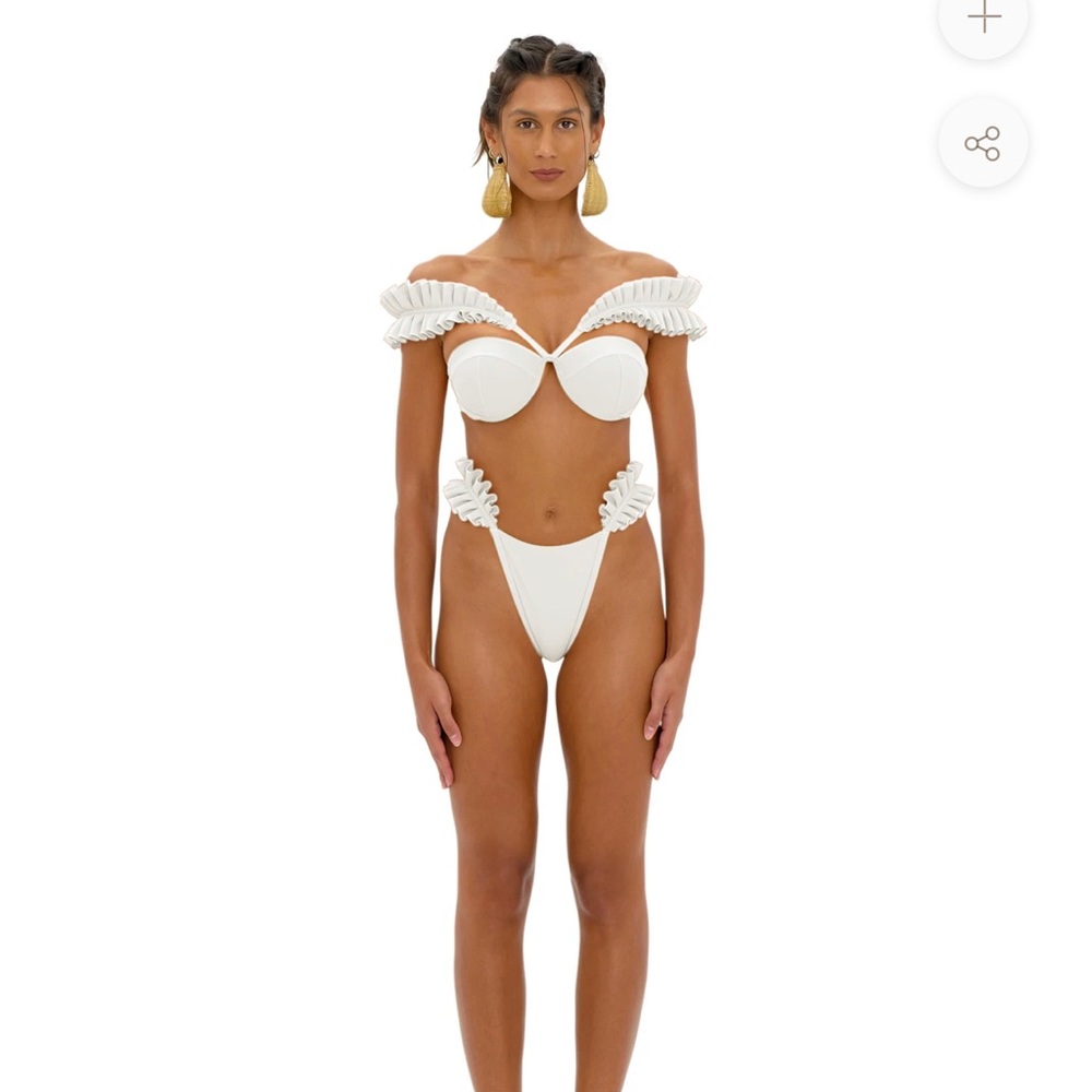 Andrea Iyama Mulan Ivory Bikini